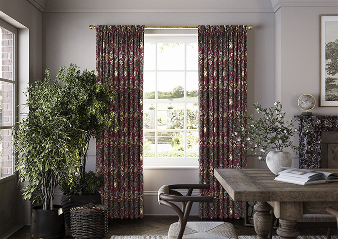 Oakmere, Carmine - Made to Measure Curtains - Image 3